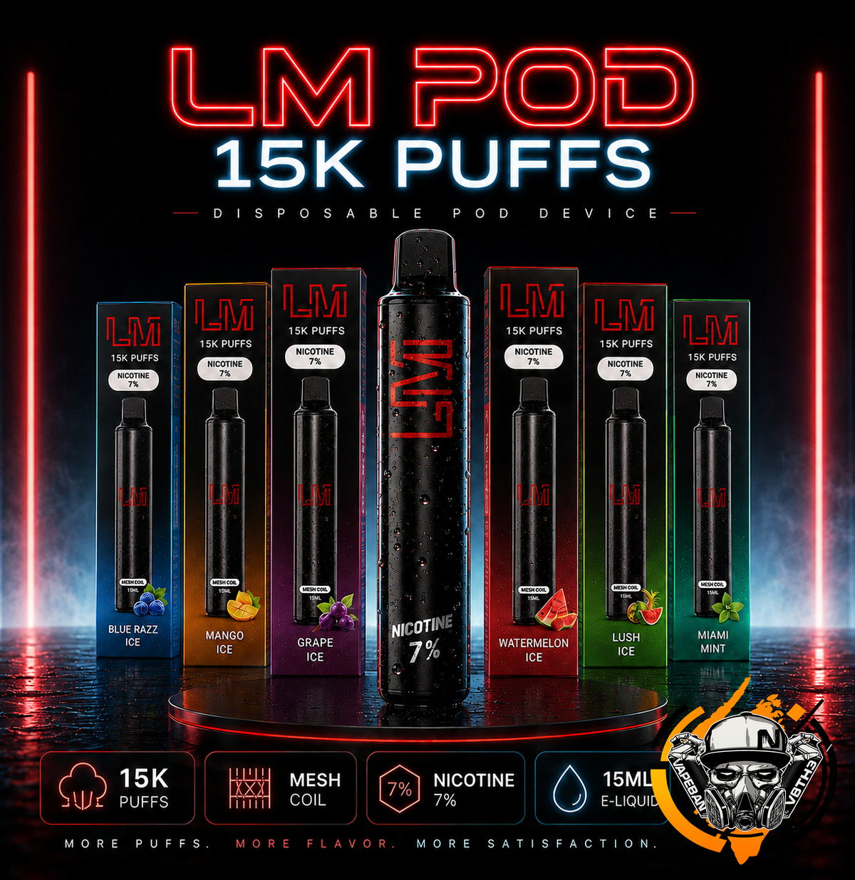 Lm Pod 15000 Puffs