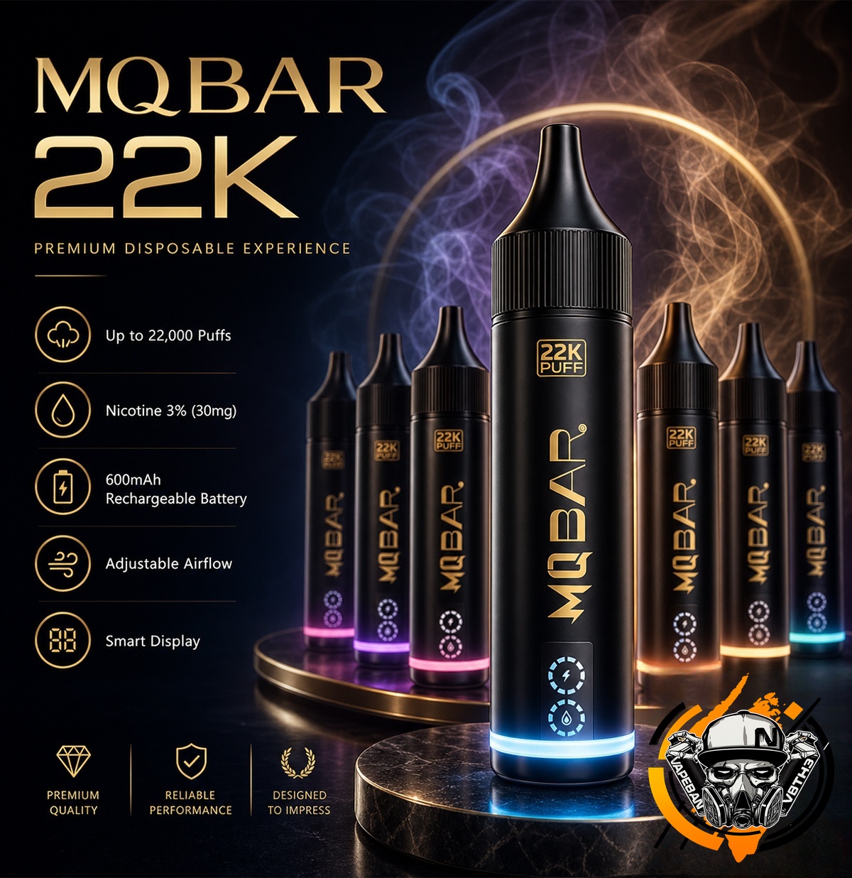 Mq Bar 22K