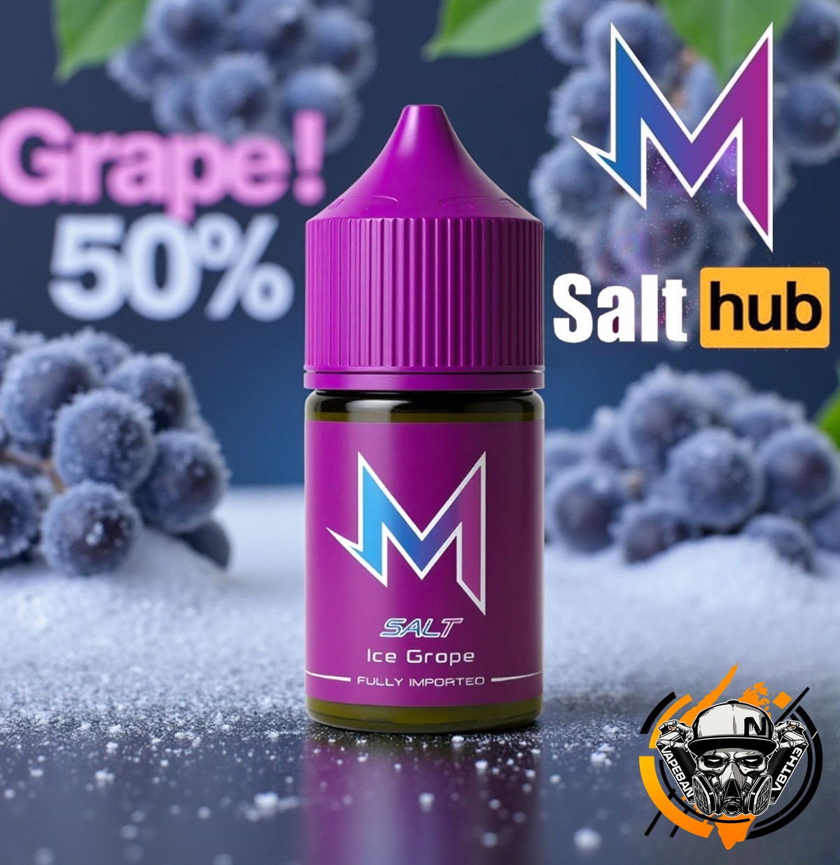 Marbo Salt Grape ซอลมาโบม่วง นิค 50%