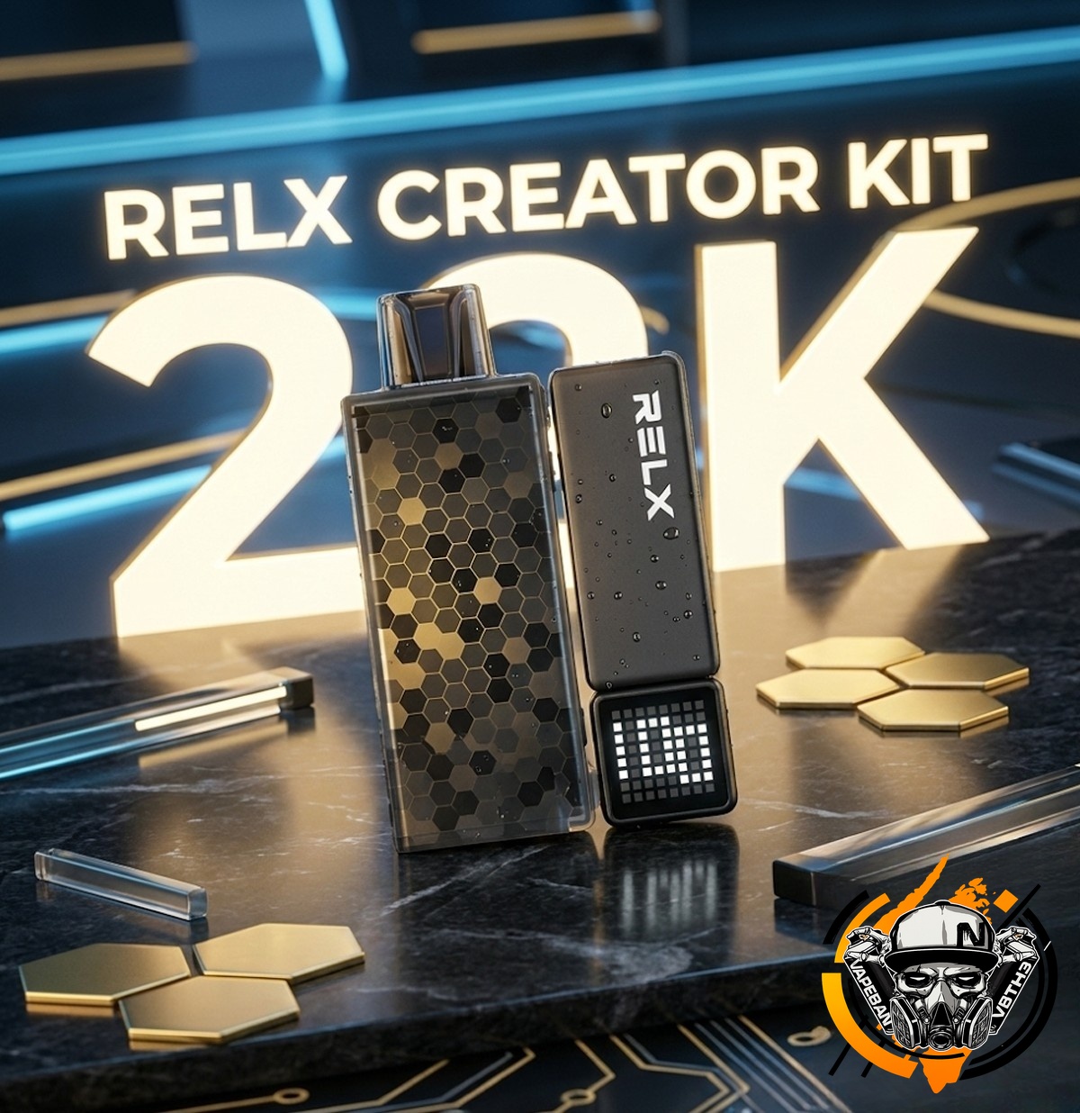 Relx Creator 22000 Puffs Kit